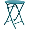 Produktbild: Hesperide - Runder klappbarer Gartentisch Greensboro Blaugrün - 2 Plätze - Hespéride