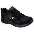 Produktbild: Skechers BURNS-AGOURA Sneaker Schnürschuh, Sportschuh mit Memory Foam schwarz 42 EU
