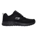 Produktbild: Skechers Burns Agoura Herren Schwarz Sneakers Sportschuhe Outdoor (52635-BBK)