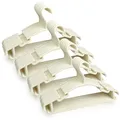 Produktbild: Lectorias 40 Stück Set Kleiderbügel Kinder Weiß, Kinderkleiderbügel aus Kunststoff rutschfest, Baby Kleiderbügel Länge 28cm Platzsparende Mehr, Babykleiderbügel für Baby T-Shirts Pullover Hosen