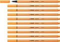 Produktbild: STABILO - Fineliner - point 88-10er Pack - papaya