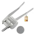 Produktbild: Westmark Spätzle-/Kartoffelpresse, Mit runder Lochung, Aluminiumdruckguss, Länge: 41 cm, Spätzlepress, Silber, 61102260