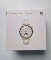 Produktbild: Huawei Watch GT4 41mm Edelstahl Smartwatch mit Lederarmband Weiß