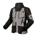 Produktbild: Jacke LS2 Apollo Men black dark grey yellow Gr. 3XL Motorradjacke Touringjacke