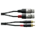 Produktbild: Cordial CFU 1,5 FC Cinch/XLR weiblich 1,5m Paar