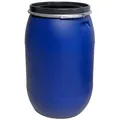 Produktbild: Plasteo Regentonne Weithalsfass Lebensmittelecht BPA-Frei Sauerkrautfass BPA-Frei, 220 l, BPA-Frei blau 220 l | Rund