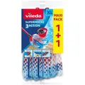 Produktbild: Vileda Ersatzmopp SuperMocio 3xAction Velour 2er-Pack