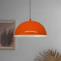 Produktbild: bamyum Yimpi Küchenlampe Hängend Vintage Ø26 cm, Lampenschirm Hängelampe Esstisch Wohnzimmer, Küchenlampe Hängend Orange, Hängelampe Küche, Wohnzimmer Pendelleuchte Vintage Industrial