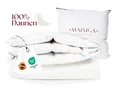 Produktbild: MAXIGA Winter Daunendecke 155x220 – 100% Gänsedaunen, extra warm 2000g, atmungsaktiv & waschbar,  , Allergikerfreundlich