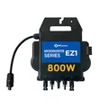 Produktbild: APsystems EZ1-M 800W Mikrowechselrichter mit WLAN & Bluetooth, PV VDE Zertifiziert, Plug & Play Wechselrichter ideal für Balkonkraftwerk