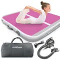 Produktbild: AIR Tracking TRACK Matte - aufblasbar, Tumbling Matte 10 cm - 20 cm hoch, mit elektrischer Pumpe, Farbwahl, Größe: 1 2 3 4 m Tumblingmatte, Gymnastikmatte, Turnmatte, Trainingsmatte, Fitnessmatte