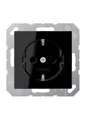 Produktbild: Jung A1520SW SCHUKO Steckdose, 16 A 250 V ~, Duroplast, Serie A, schwarz