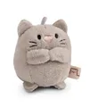 Produktbild: NICI My Mochi Kuscheltier Katze Eepy grau 5cm grau - Stofftier aus weichem Plüsch, niedliches Plüschtier zum Kuscheln und Spielen, für Kinder & Erwachsene, tolle Geschenkidee
