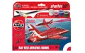 Produktbild: Neu Airfix 1:72 Raf Red Arrows Hawk Modell Set Starter Set Mit Farbe & Kleber