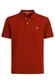 Produktbild: U.S. Polo Assn. Freizeit-Polo US16147 (Baumwolle) rust rot Herren, Größe: XXL