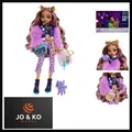 Produktbild: Clawdeen Wolf-Puppe mit Hund Crescent und Accessoires wie Rucksack, Kalender,...