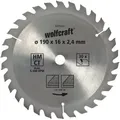 Produktbild: Wolfcraft - 6731000 Hartmetall Kreissägeblatt 140 x 12.75 mm Zähneanzahl: 18 1 St.