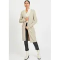Produktbild: Vila Longstrickjacke VIRIL LONG L/S KNIT CARDIGAN - NOOS in knielanger Form beige XL (42/44)