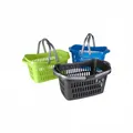 Produktbild: Einkaufskorb Plastik Kunststoff 15L mit Tragegriff ca. 48 x 29 x 24 cm