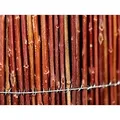 Produktbild: Weidenmatte 80 x 300 cm Sichtschutz Sichtschutzmatte Weidenzaunmatte - Braun