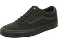 Produktbild: Vans Herren Ward Sneaker Ward Trainers, (CANVAS) BLACK/BLACK, 42 EU