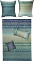 Produktbild: Bassetti Baumwollsatin-Bettwäsche-Garnitur BRUNELLESCHI Farbe GRÜN V4 Größe 200x200+2x80x80