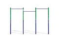 Produktbild: CCLIFE Turnreck Turnreck Reckstange Turnstange outdoor bis 150kg Höhenverstellbar