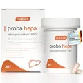 Produktbild: Nupure ProbaHepa Leber Komplex Kapseln – 5-in-1 Formel für Leberfunktion & Stoffwechsel mit Cholin, Mariendistel, Artischocke, Hericium & Lactobacillus