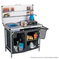 Produktbild: XL Campingküche mit Arbeitsplatte/Spülbecken/Gewürzregal Campingschrank NEU