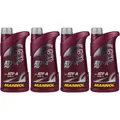 Produktbild: 4x1 Liter Original MANNOL Hydrauliköl ATF-A PSF Hydraulic Fluid Oil