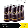Produktbild: Mannol ATF-A PSF Automatik Getriebeöl Hydrauliköl Servoöl 6x1 Liter = 6 Liter