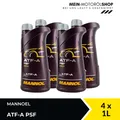 Produktbild: Mannol ATF-A PSF Automatik Getriebeöl Hydrauliköl Servoöl 4x1 Liter = 4 Liter