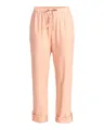 Produktbild: Roxy Damen Non-Denim Pants On The Seashore - Elastische Leinen-Hose für Frauen, Cafe Creme, S, ERJNP03294