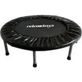 Produktbild: Relaxdays Indoor Trampolin Stahl Kunststoff Polyester Schwarz Klappbar Rutschfest 95 cm 7,4 kg