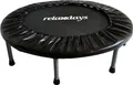 Produktbild: Relaxdays Indoor Trampolin, Ø 95 cm, faltbares Minitrampolin bis 100 kg, Sport & Gymnastik, Fitnesstrampolin, schwarz