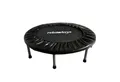 Produktbild: relaxdays Fitnesstrampolin Indoor Trampolin Ø 95 cm, schwarz, 95 cm
