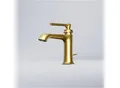 Produktbild: Steinberg Serie 350 Waschtischarmatur 3501000BG mit Ablaufgarnitur, brushed gold
