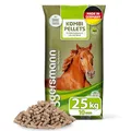 Produktbild: Eggersmann Mein Pferdefutter Kombi Pellets 10 mm 25 kg - Pelletiertes Mischfutter für Pferde & Ponys - Ideale Ergänzung zur Hafer- & Heufütterung - Pferdefutter eiweißreduziert & haferfrei