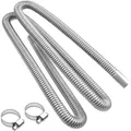 Produktbild: Abgasschlauch Edelstahl 200cm Generator Heizung Auspuff Schalldämpfer