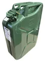 Produktbild: Oxid7 Metall Benzinkanister 20L Kraftstoff Kanister Benzin Diesel grün oliv NEU
