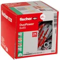 Produktbild: Fischer Dübel 538251, DuoPower 2 Komponenten-Dübel, 8 x 65mm, Universaldübel, 50 Stück