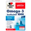Produktbild: Doppelherz Omega-3 Seefischöl 1000 80 Stück