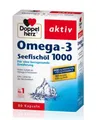 Produktbild: Doppelherz  aktiv Omega-3 Seefischöl 1000 mg 80 Kapseln