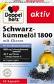 Produktbild: Doppelherz Schwarzkümmelöl 1800 - Mit Chrom als Beitrag zur 50.8 g (1er Pack)