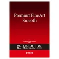 Produktbild: Canon FA-SM 2 Premium FineArt Smooth A 4, 25 Blatt, 310 g Druckerpapier
