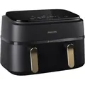Produktbild: Philips Heißluft-Fritteuse NA352/04 Airfryer 3000 Series  9L Kapazität (3L+6L)