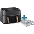 Produktbild: Philips Na352/04 Heißluft-fritteuse Dunkelgrau/kupfer