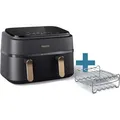 Produktbild: Philips Na352/04 Heißluft-fritteuse Dunkelgrau/kupfer