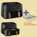 Produktbild: Philips NA352/04 Doppel-Heißluft-Fritteuse Series 3000 - 9 Liter - 2750 W