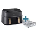 Produktbild: Philips NA352/04 3000 Series Doppel-Heißluftfritteuse Aifryer Doppelkammer 2750W